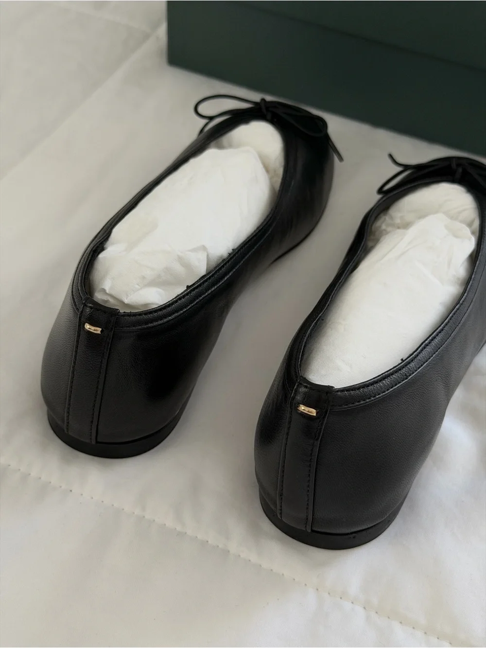 Brand New- Everlane Ballet Flat in Black Leather 🖤✨ - Picture 11 of 14